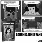 "Dziennika Anne Frank", powieść graficzna, Wydawnictwo Stapis