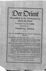 Orient - czasopismo o Ormianach