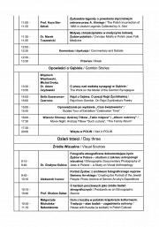 Program konferencji /strona 3/