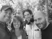 Oren Rosenfeld i Jane Corbin na planie „Faudy”