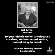 Zmarła Irit AMIEL