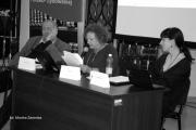 Od lewej: prof. Gideon Kouts, dr Ela Bauer, dr Agnieszka Żółkiewska